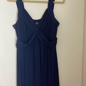 NY&CO brand new navy blue maxi dress